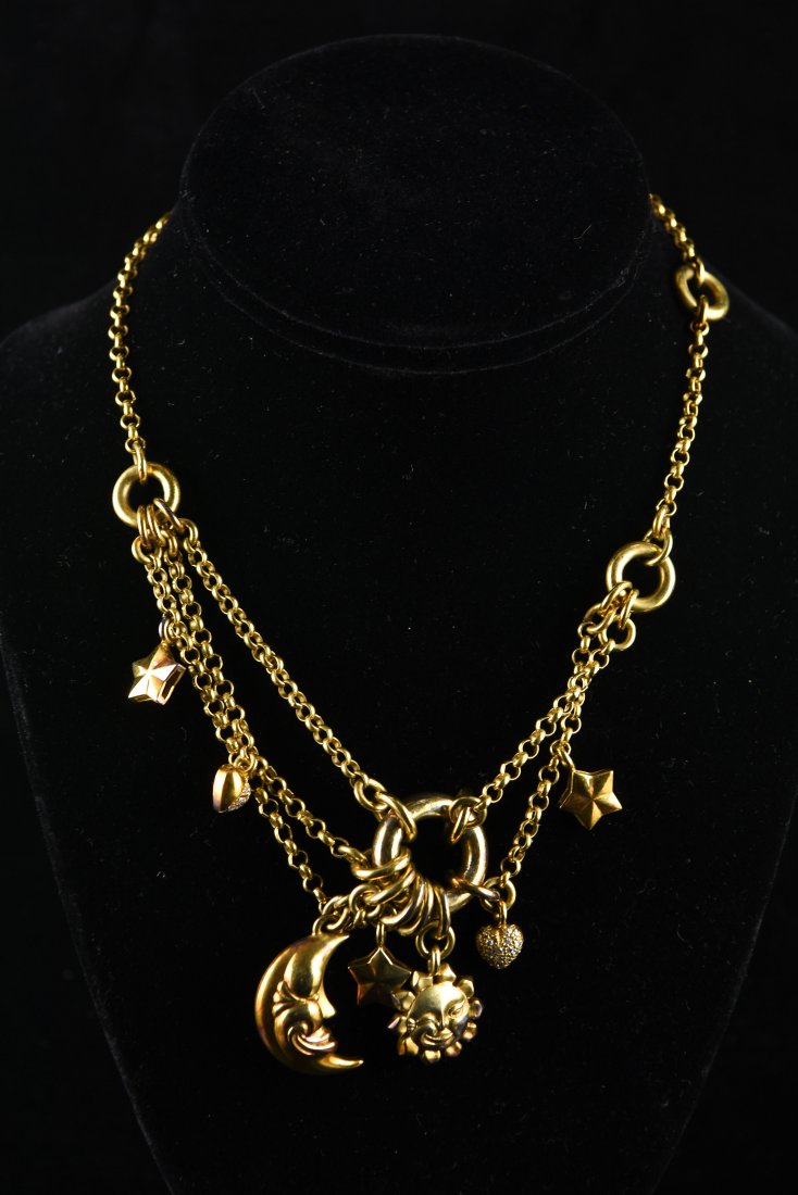 VERMEIL CHARM NECKLACE (1 of 6)
