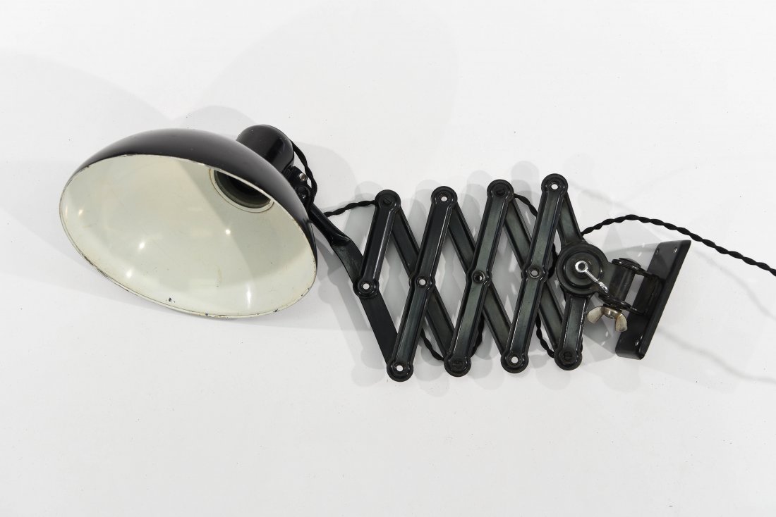 CHRISTIAN DELL 'IDELL' BAUHAUS SCISSOR LAMP (1 of 7)