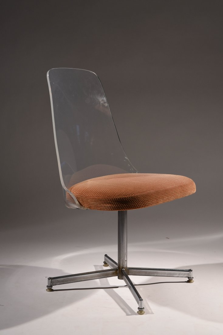 MID-CENTURY LUCITE CHAIR (1 of 8)