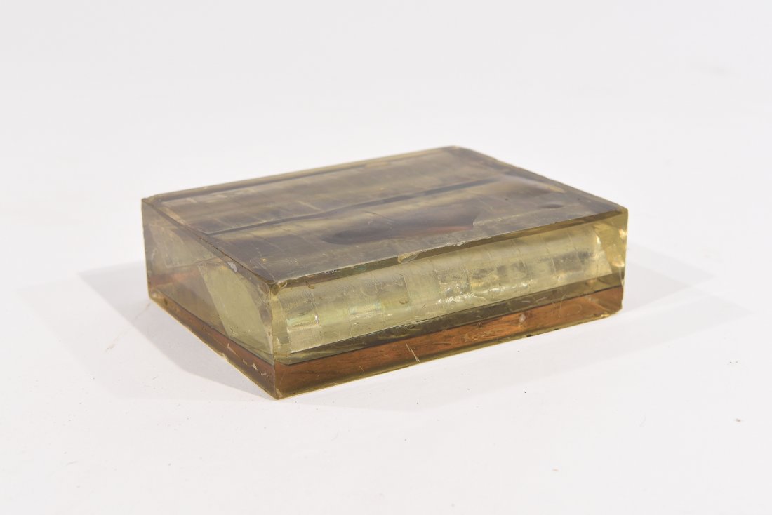 MID-CENTURY LUCITE SCULPTURE (1 of 5)