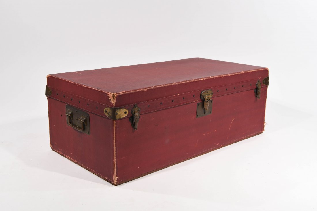 ANTIQUE GOYARD STEAMER TRUNK (1 of 10)