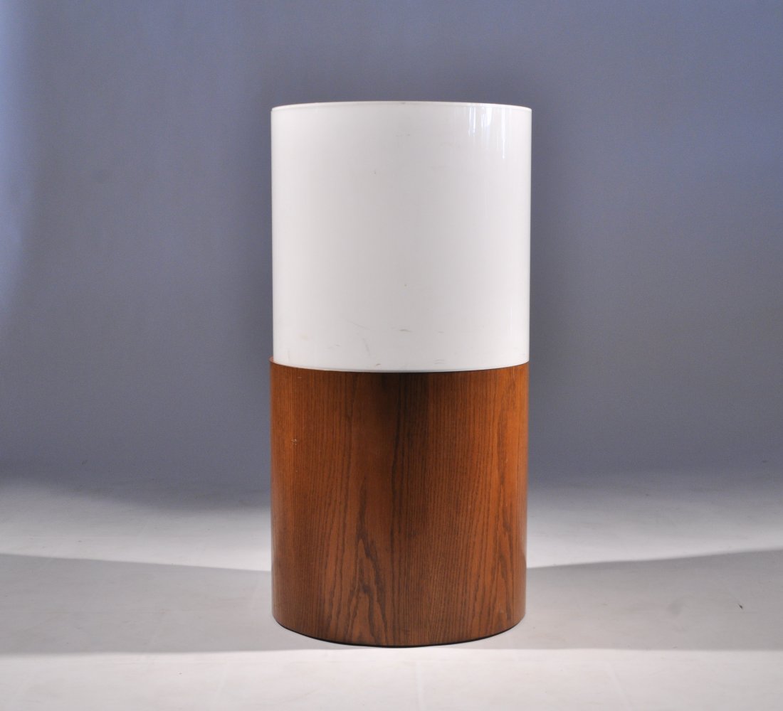 PAUL MAYEN (ATTR.); HABITAT  ACRYLIC DRUM LAMP (1 of 5)