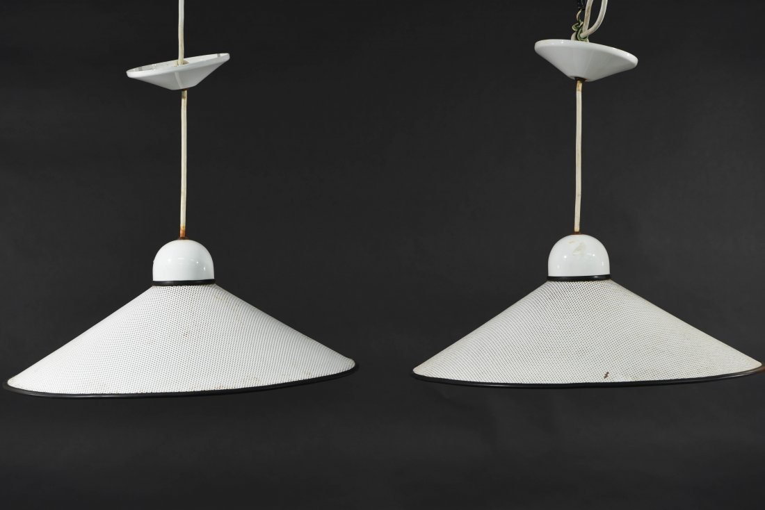 PAIR OF RON REZEK PENDANT LAMPS (1 of 7)