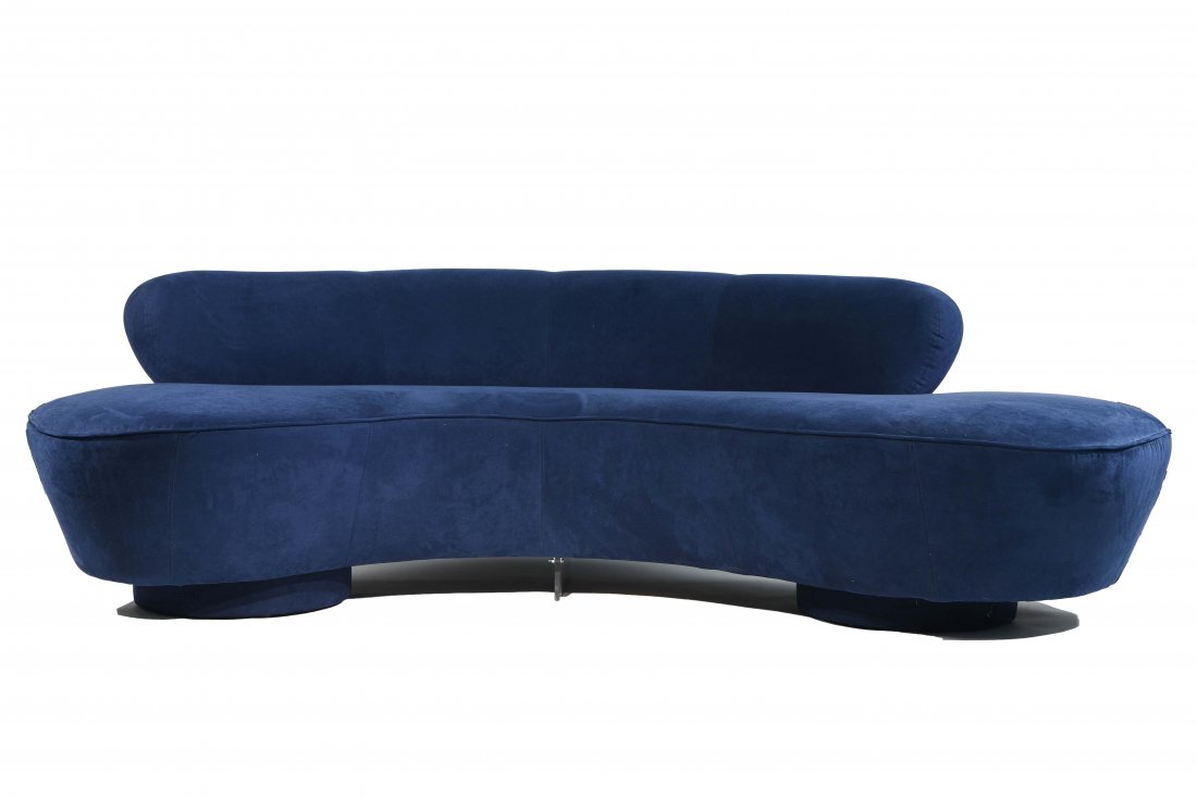 VLADIMIR KAGAN; DIRECTIONAL SOFA (1 of 10)