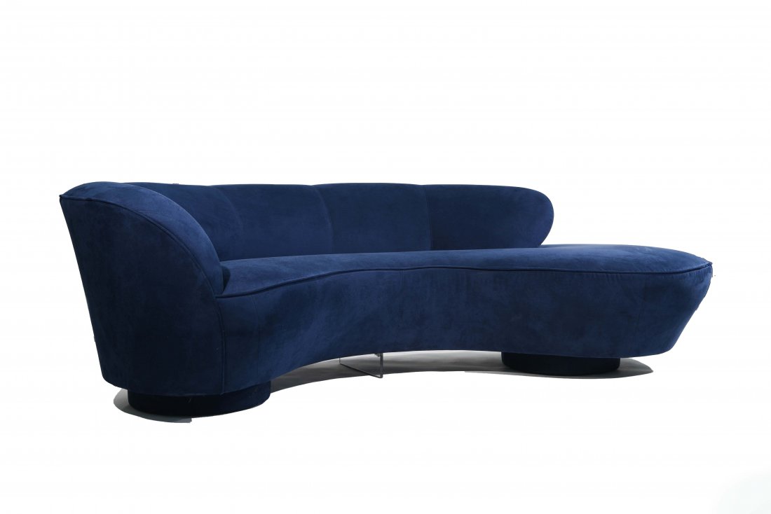 VLADIMIR KAGAN; DIRECTIONAL SOFA (1 of 10)