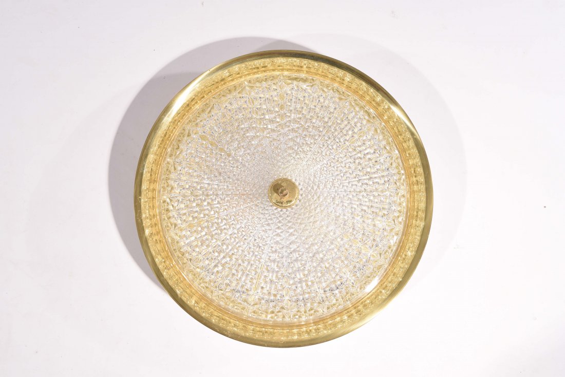 CARL FAGERLUND ORREFORS FLUSH MOUNT CHANDELIER (1 of 6)