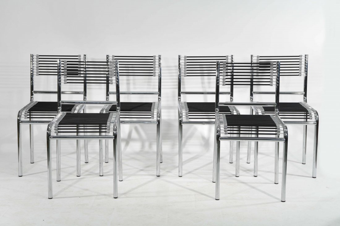 (6) RENE HERBST STYLE DINING CHAIRS (1 of 10)