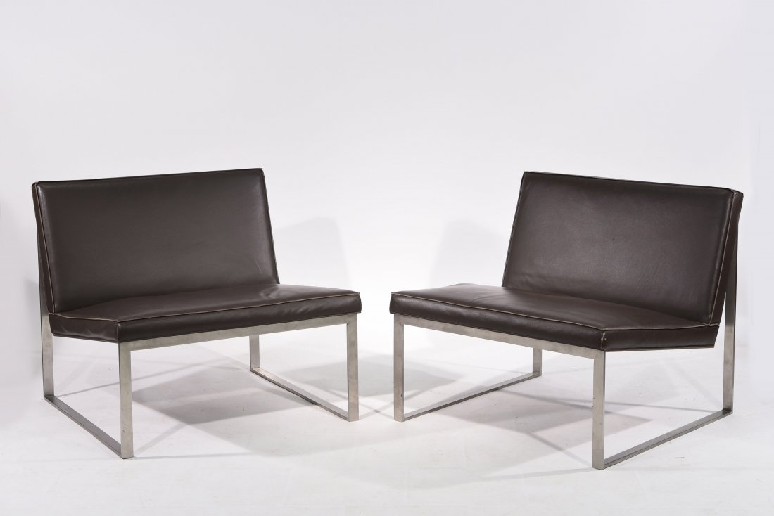 PAIR OF BERNHARDT LOUNGE CHAIRS (1 of 10)