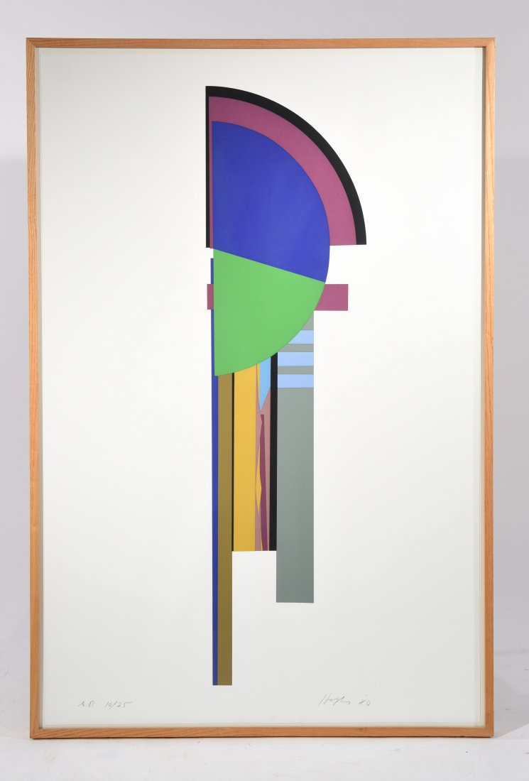 BUDD HOPKINS "GUARDIAN VII" SILKSCREEN (1 of 7)