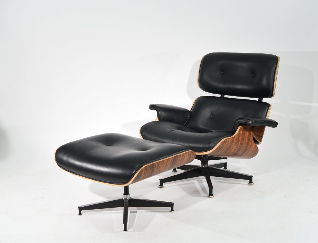 EAMES STYLE LOUNGE CHAIR & OTTOMAN (1 of 10)