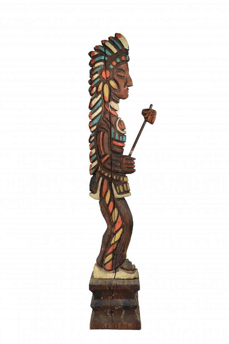 WITCO INDIAN CHIEF CARVING (1 of 10)