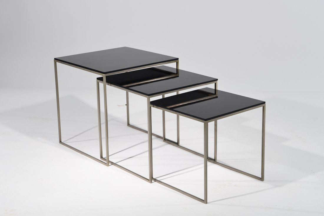POUL KJAERHOLM STYLE NESTING TABLES (1 of 5)