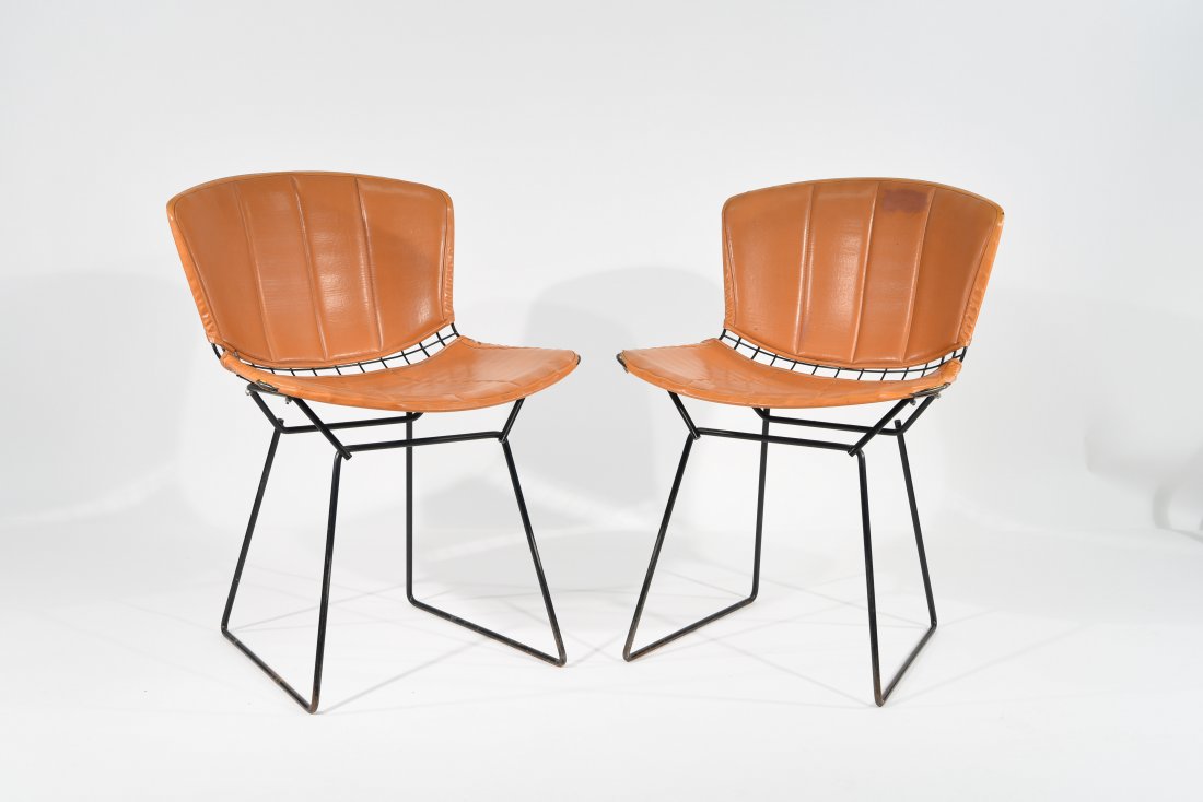 PAIR OF HARRY BERTOIA MID-CENTURY SIDE CHAIRS (1 of 10)