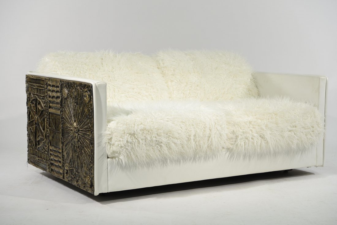 ADRIAN PEARSALL; CRAFT ASSOCIATES LOVE SEAT (1 of 10)