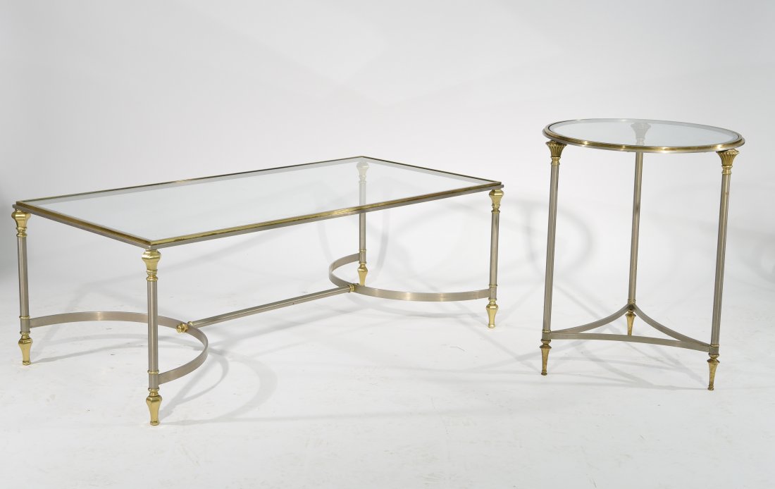 MAISON JANSEN STYLE COFFEE & SIDE TABLES (1 of 9)