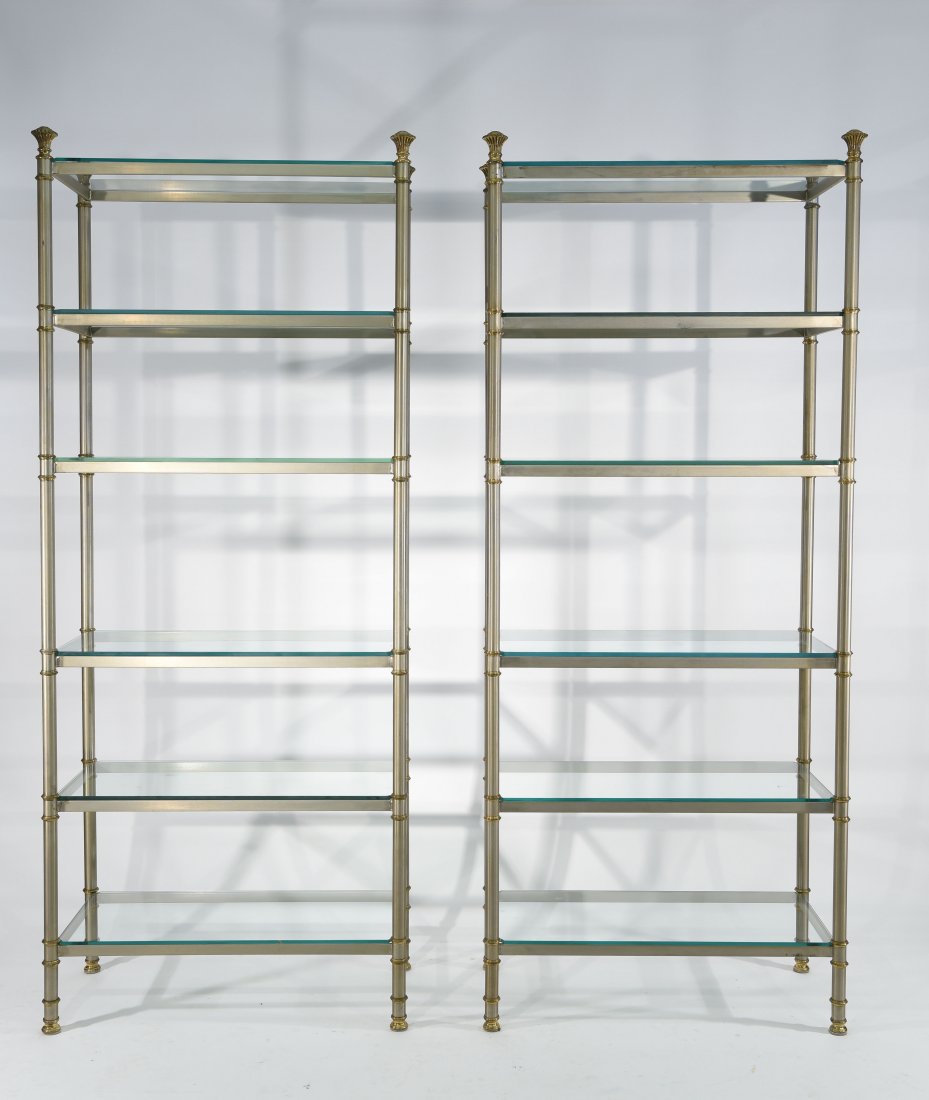 PAIR OF MAISON JANSEN STYLE ETAGERES (1 of 9)