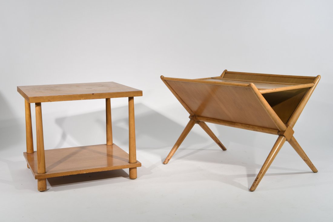 (2) ROBSJOHN GIBBINGS WIDDICOMB TABLES (1 of 9)