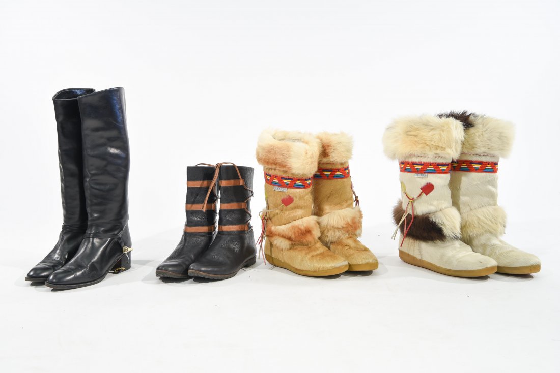 4 PAIRS OF LADIES BOOTS (1 of 10)