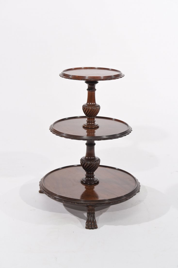 ANTIQUE THREE-TIER CAKE STAND (1 of 6)