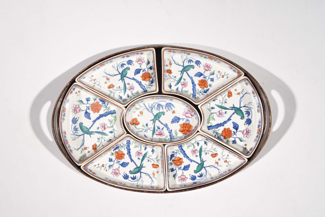 BOOTHS ENGLISH CHINA SERVING TRAY (1 of 7)