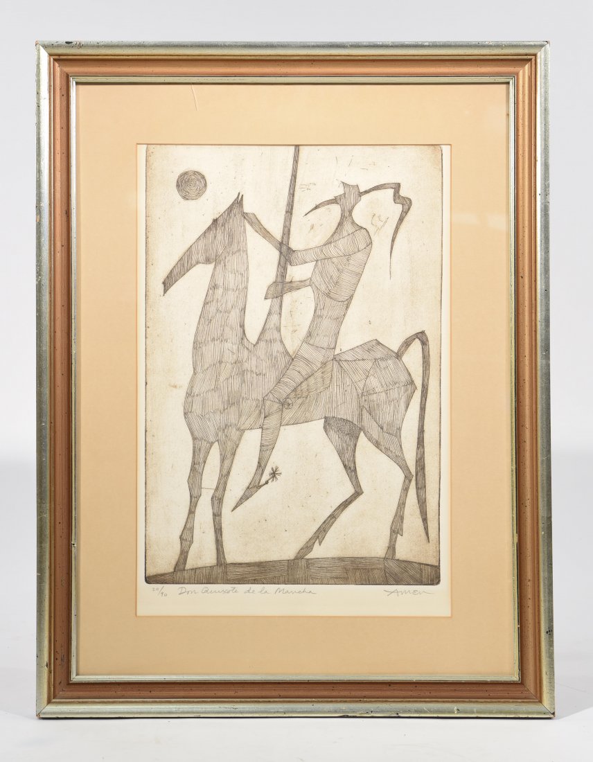 IRIVING AMEN ( AMERICAN 1918-2011) (1 of 7)