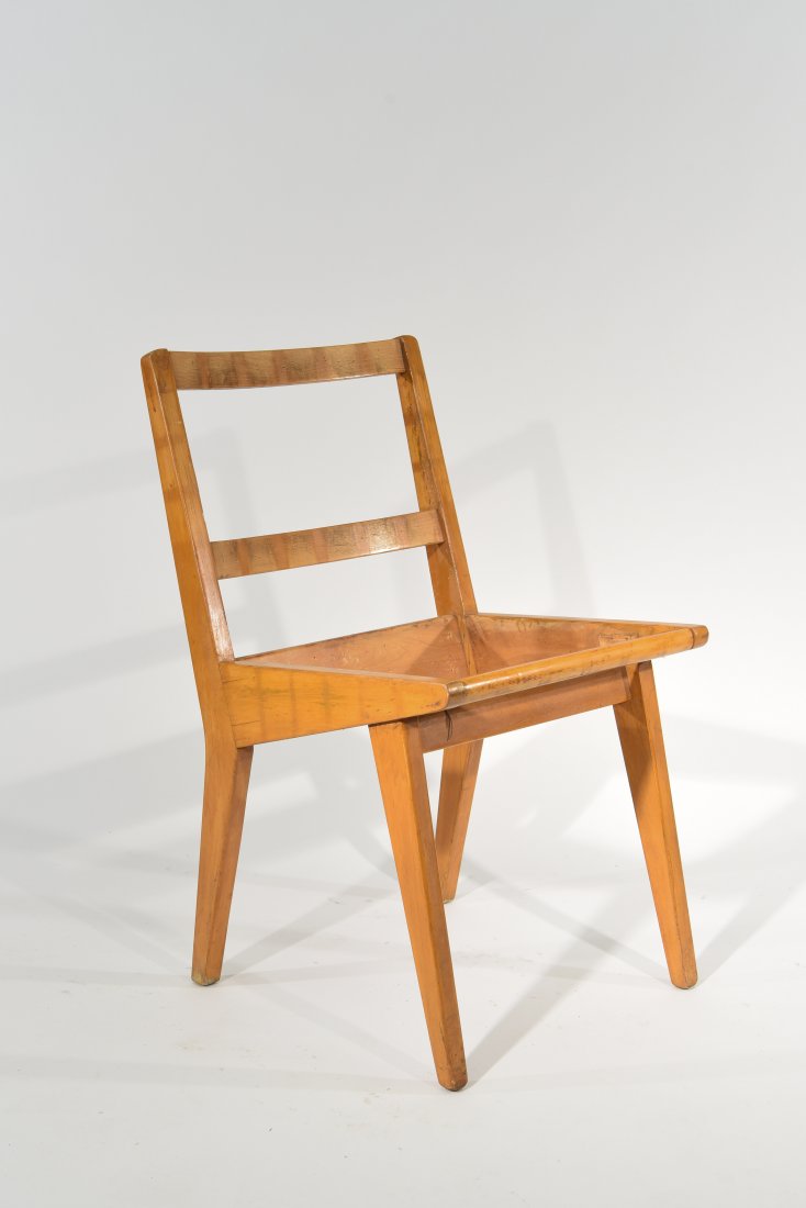 EARLY JENS RISOM; KNOLL 600 SERIES CHAIR FRAME (1 of 6)
