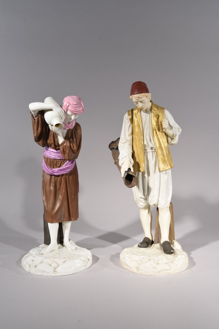 ROYAL WORCESTER PORCELAIN ORIENTALIST FIGURES (1 of 10)