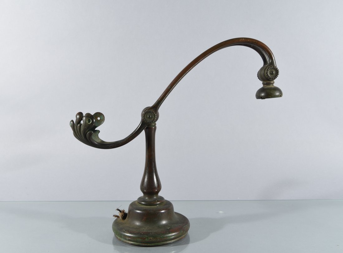 TIFFANY STUDIOS COUNTER BALANCE DESK LAMP BASE (1 of 10)