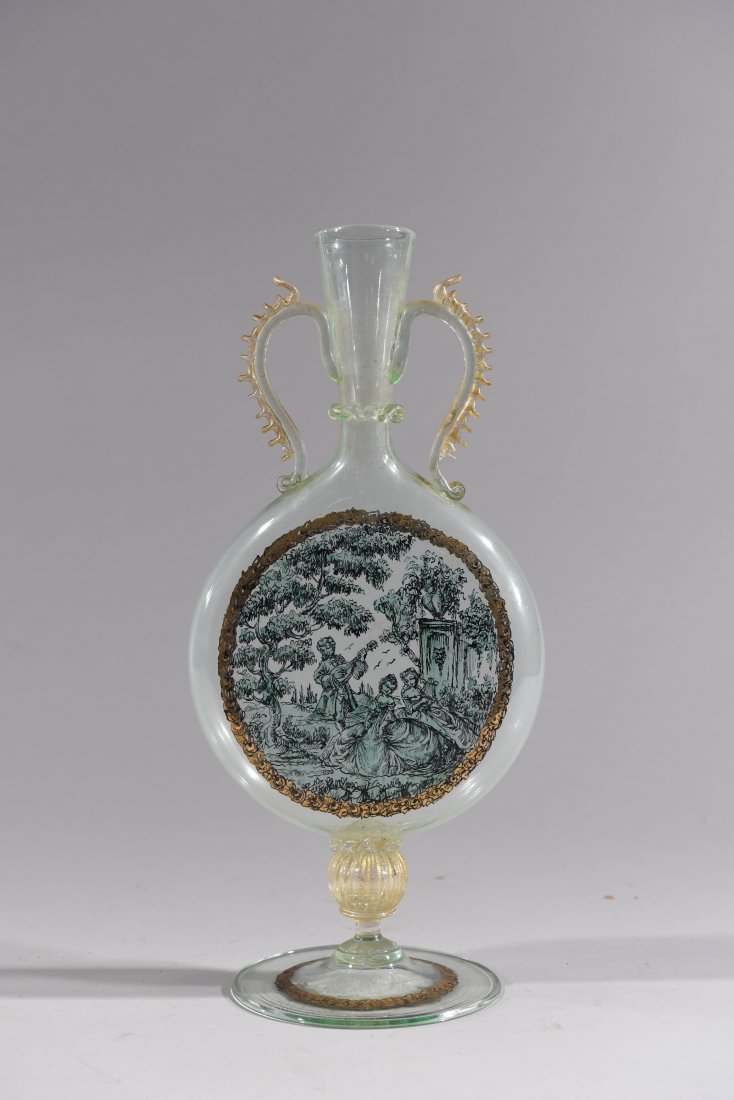 ITALIAN MURANO GLASS VASE (1 of 7)