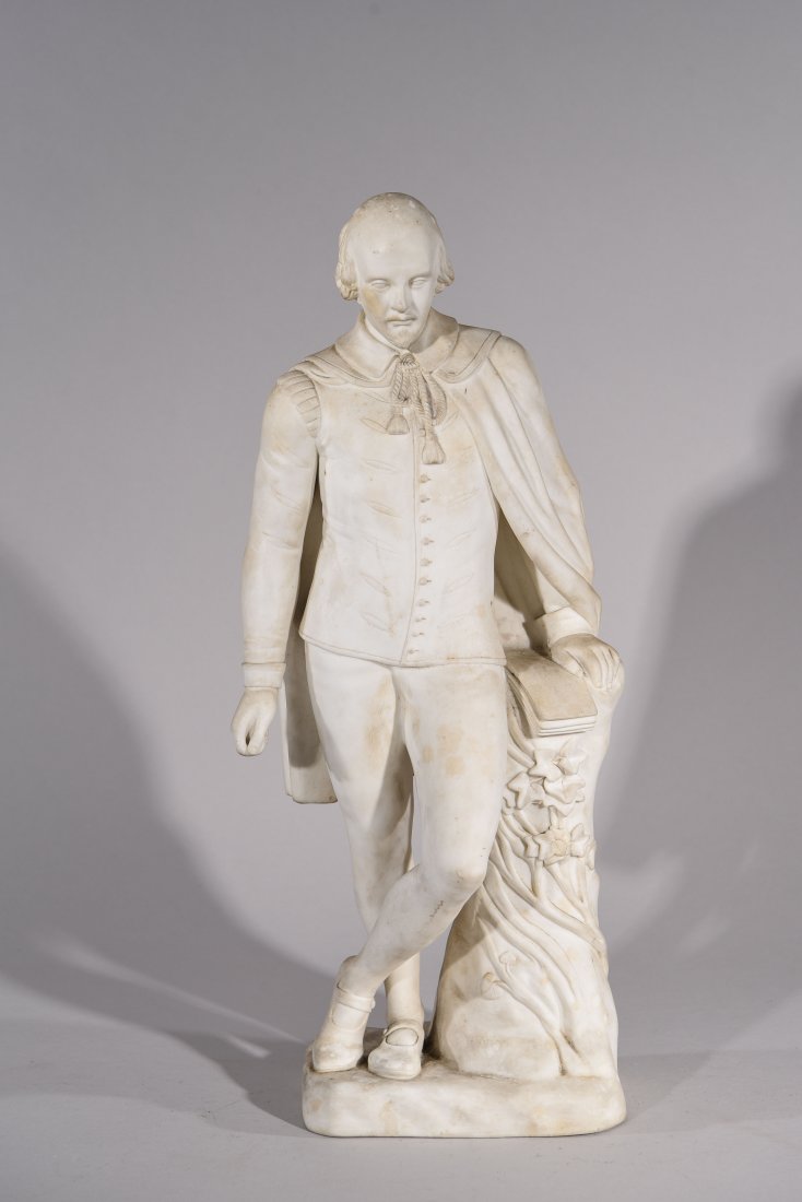 WILLIAM SHAKESPEARE MINTON PARIAN PORCELAIN FIGURE (1 of 8)