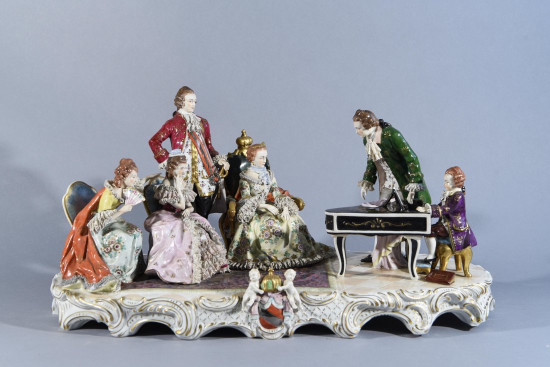 SAMSON PORCELAIN GROUP W/ MOTZART (1 of 10)