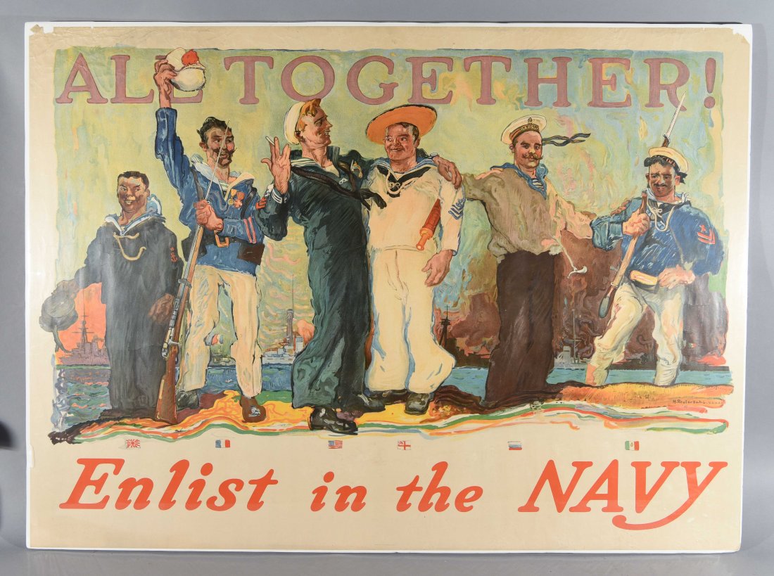 WWI NAVY POSTER (1 of 9)