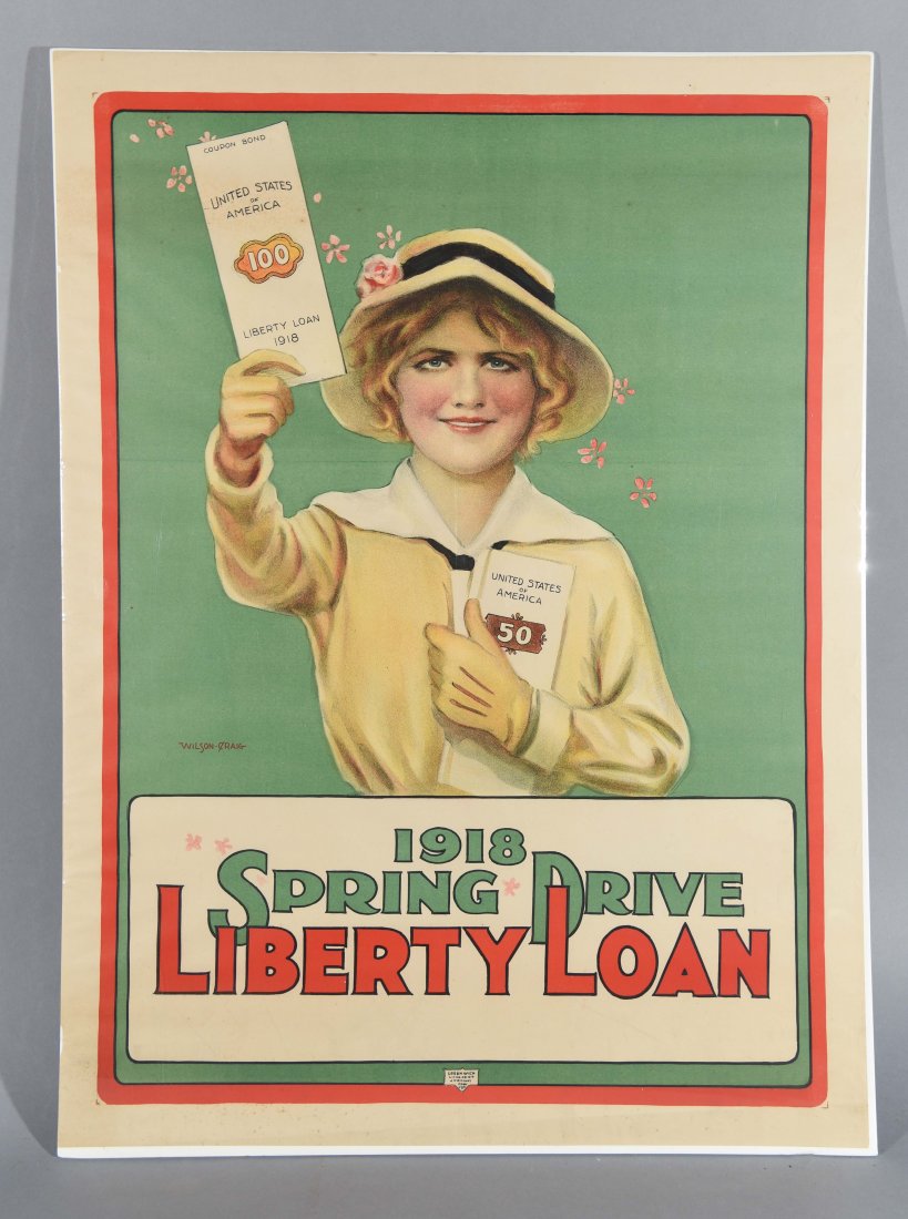 WWI LIBERTY LOAN POSTER (1 of 8)