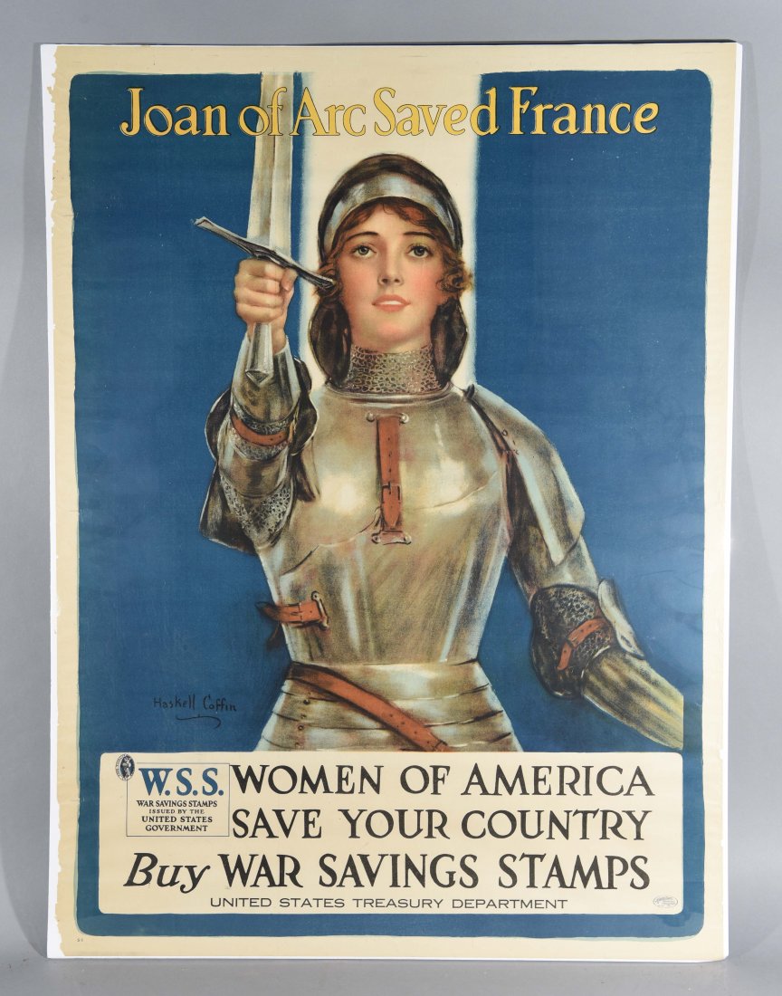WWI JOAN OF ARC POSTER (1 of 8)