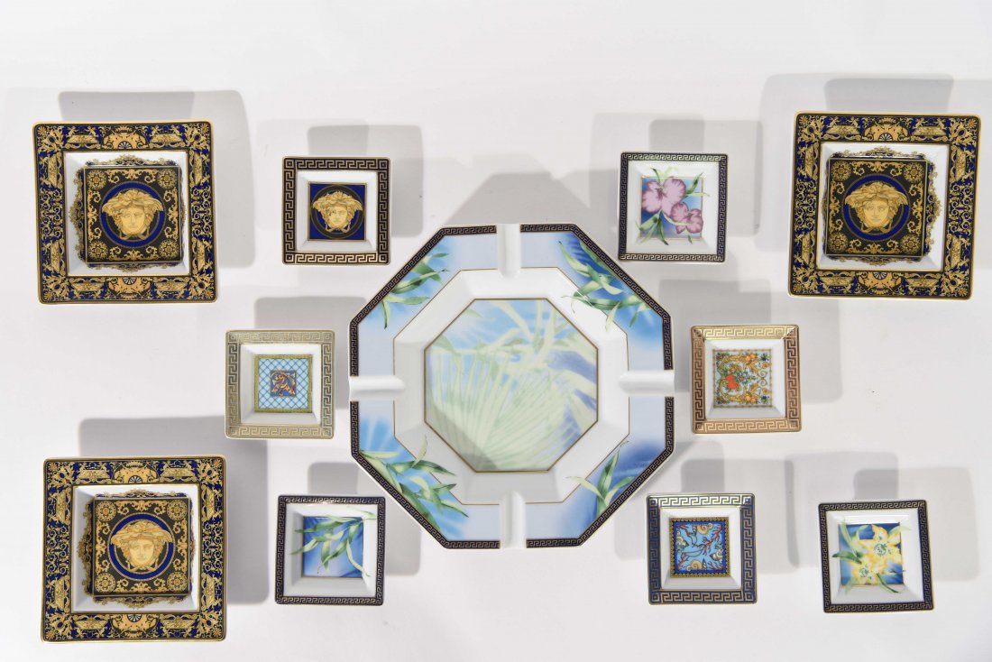 GROUPING OF (11) ROSENTHAL VERSACE PORCELAIN (1 of 10)