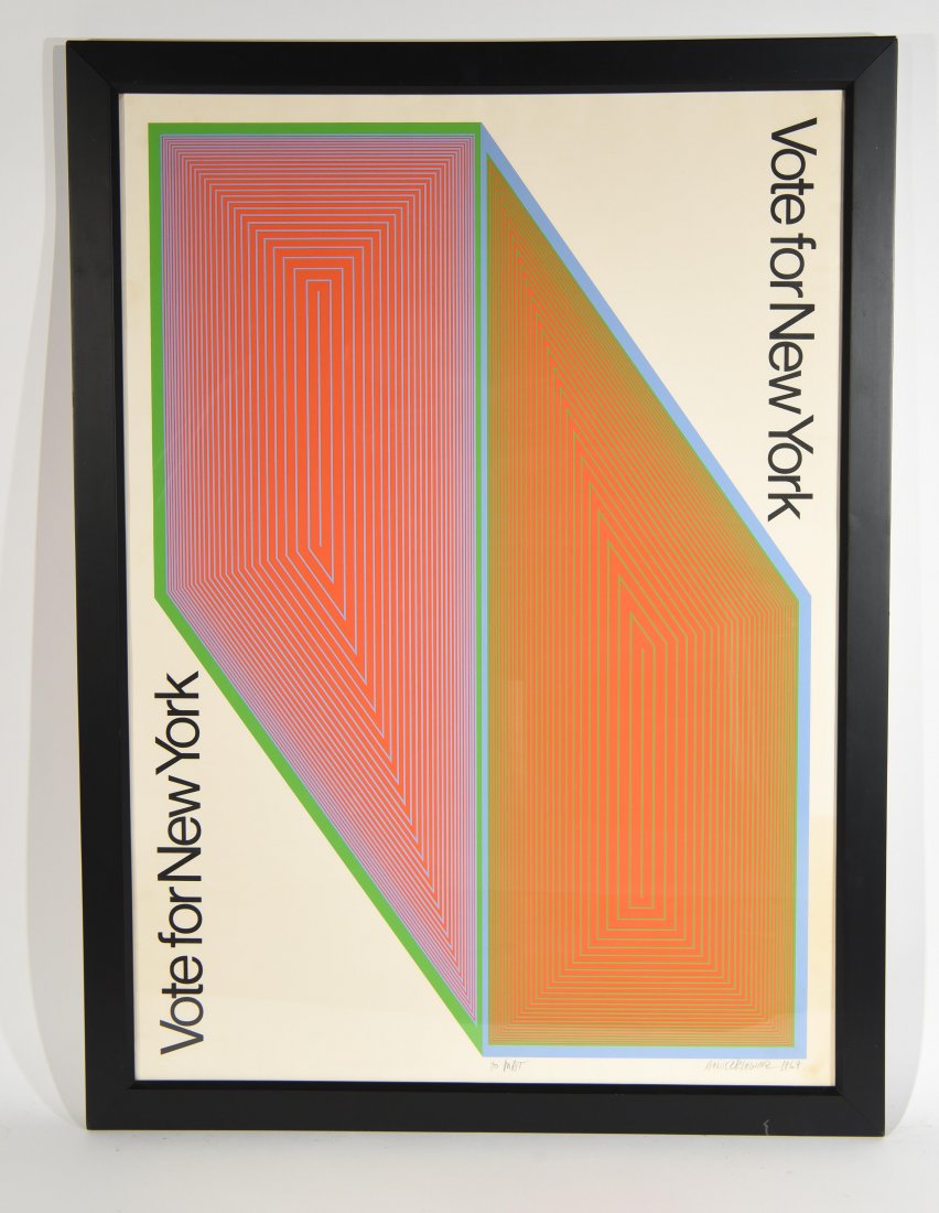 RICHARD ANUSZKIEWICZ (AMERICAN 1930 -) (1 of 8)