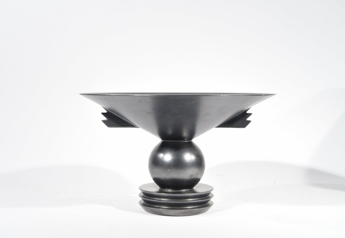 ANDREA NANNETTI FOR TENDESTE, ITALY C. 1988: Dimensions: H 8.75" x D 14.5" Condition: Good