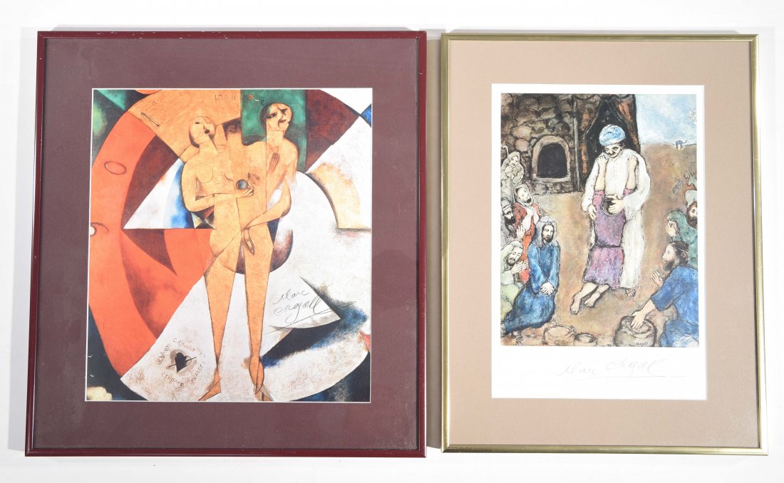 (2) MARC CHAGAL PRINTS (1 of 1)