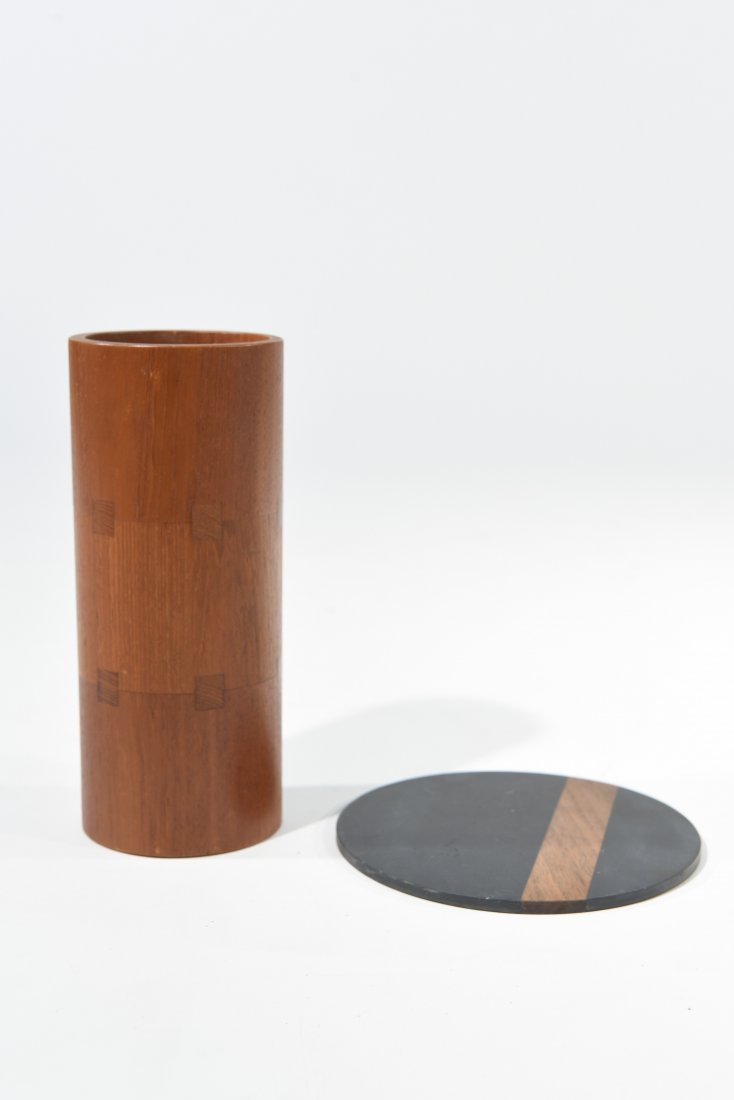 TWO MID-CENTURY WOODEN ITEMS (1 of 1)