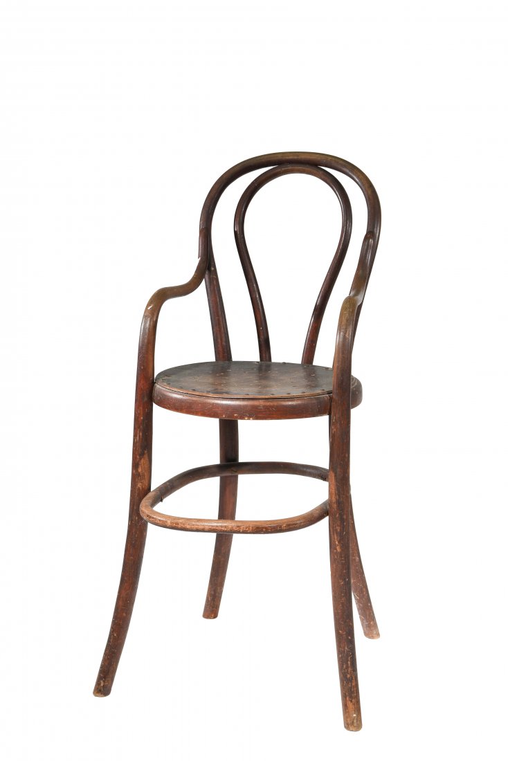 THONET STYLE BENTWOOD HIGHCHAIR (1 of 1)