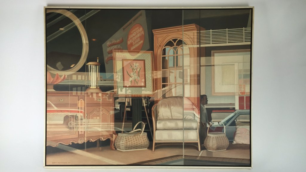 GARY MATTHEWS OIL ON CANVAS PAINTING (1 of 7)