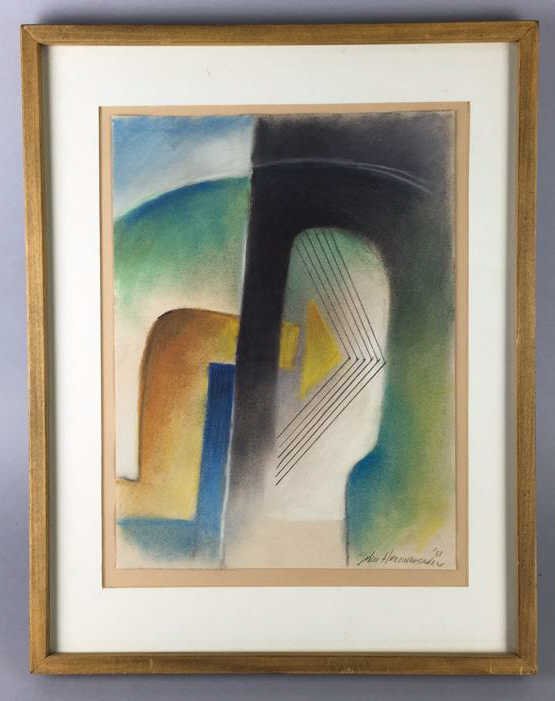 JOHN HERMANSADER ABSTRACT PAINTING (1 of 6)