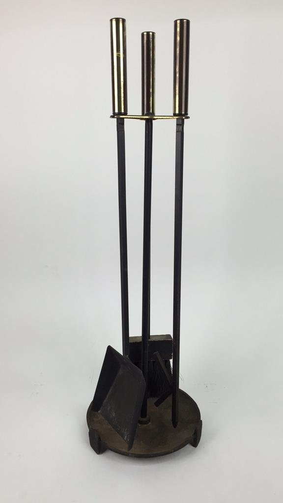 MID-CENTURY FIREPLACE TOOLS (1 of 5)