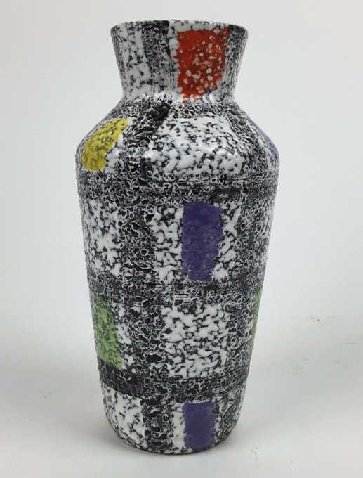 MID-CENTURY WEST GERMAN CERAMIC VASE (1 of 6)