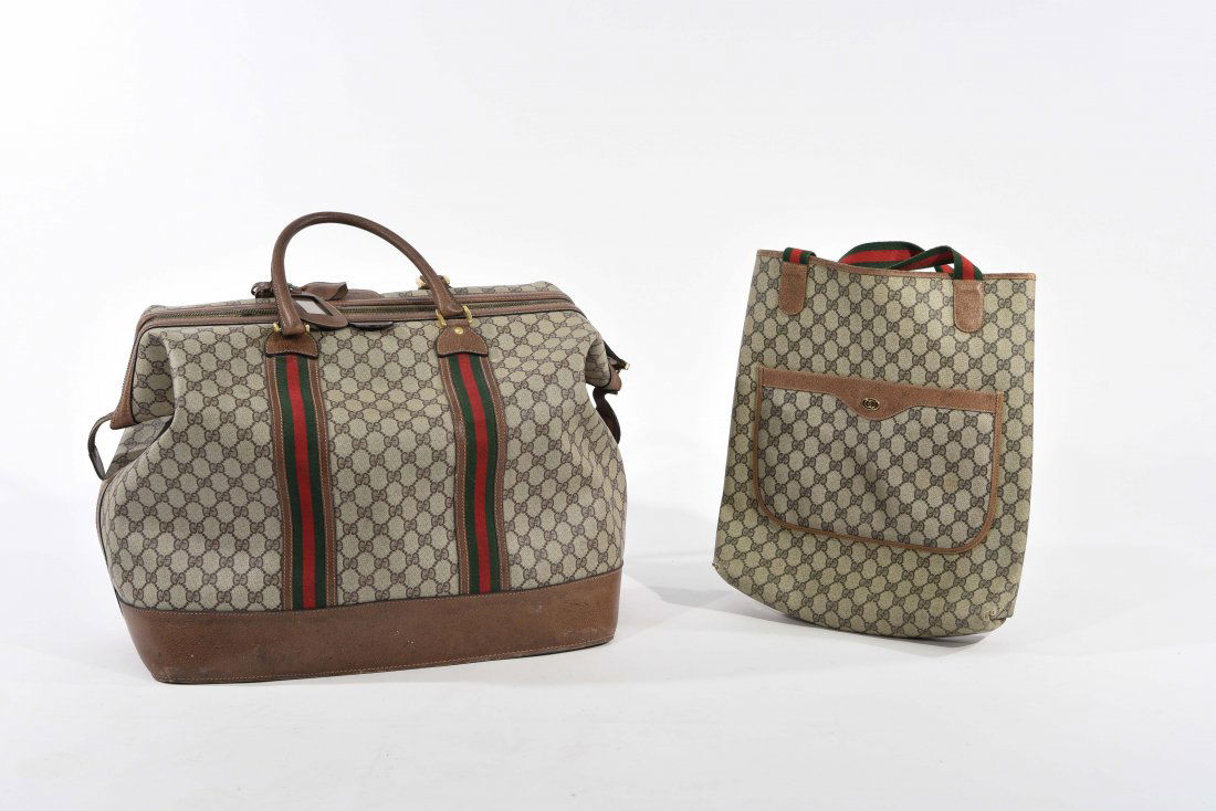 (2) GUCCI TRAVEL BAGS (1 of 10)