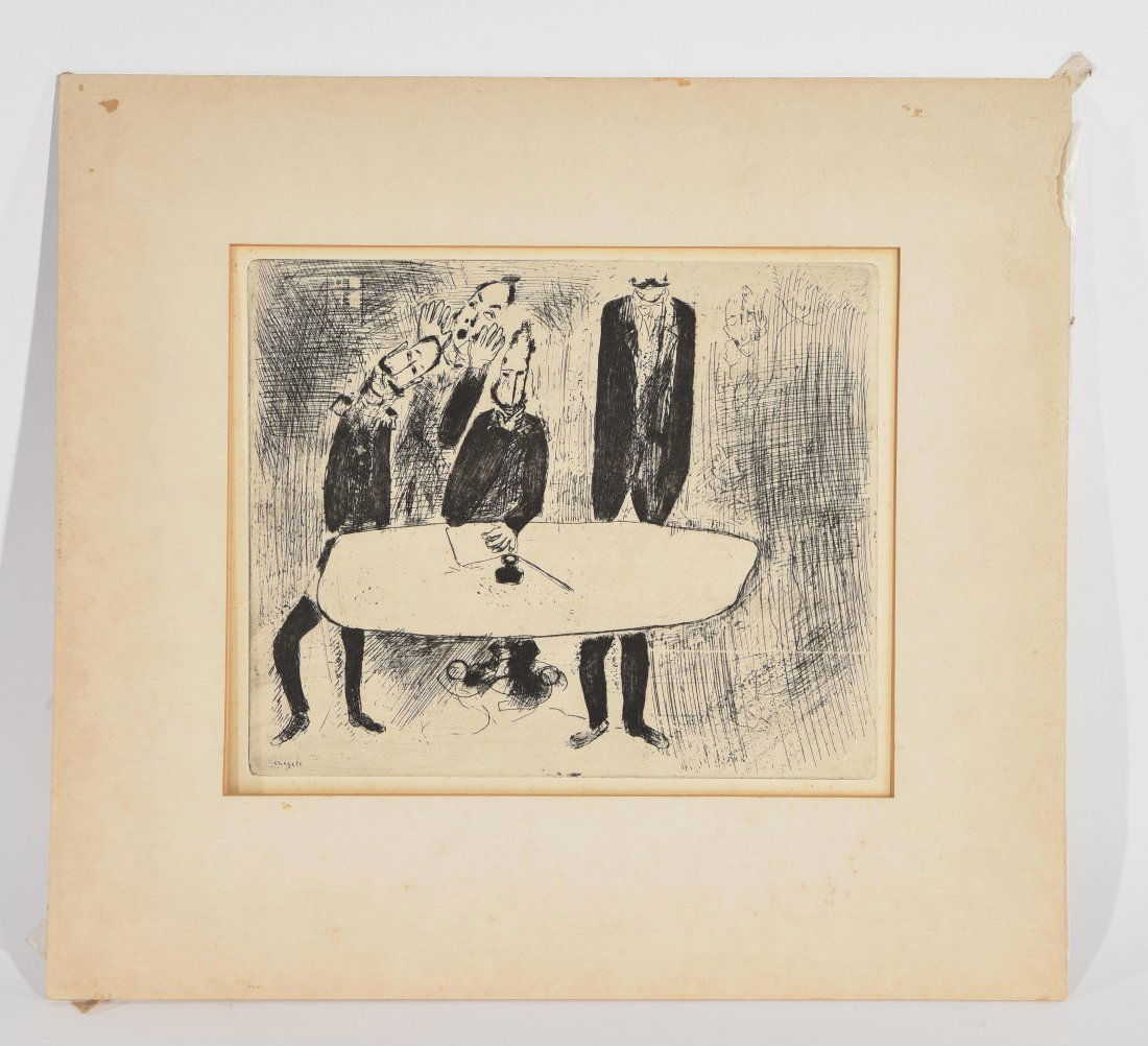 MARC CHAGALL (RUSSIAN/FRENCH 1887 -1985) (1 of 7)