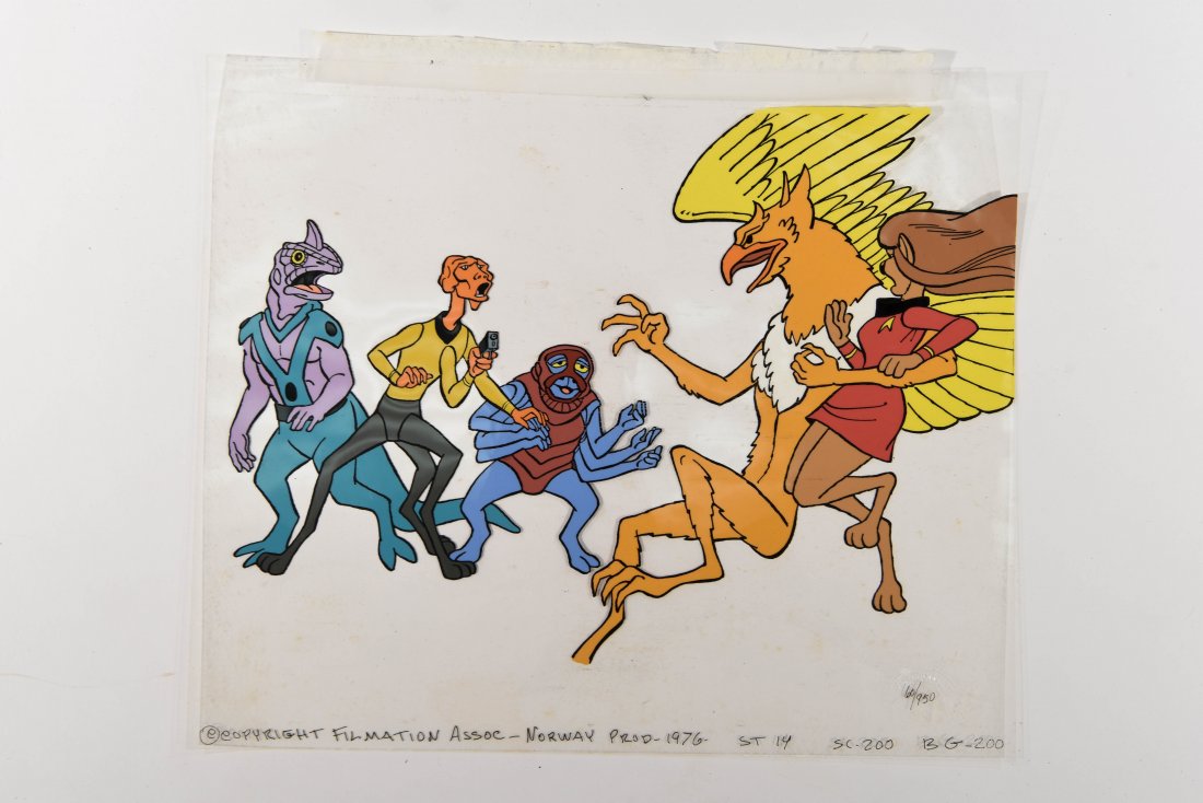 STAR TREK: THE ANIMATED SERIES FILM CELL (1 of 6)