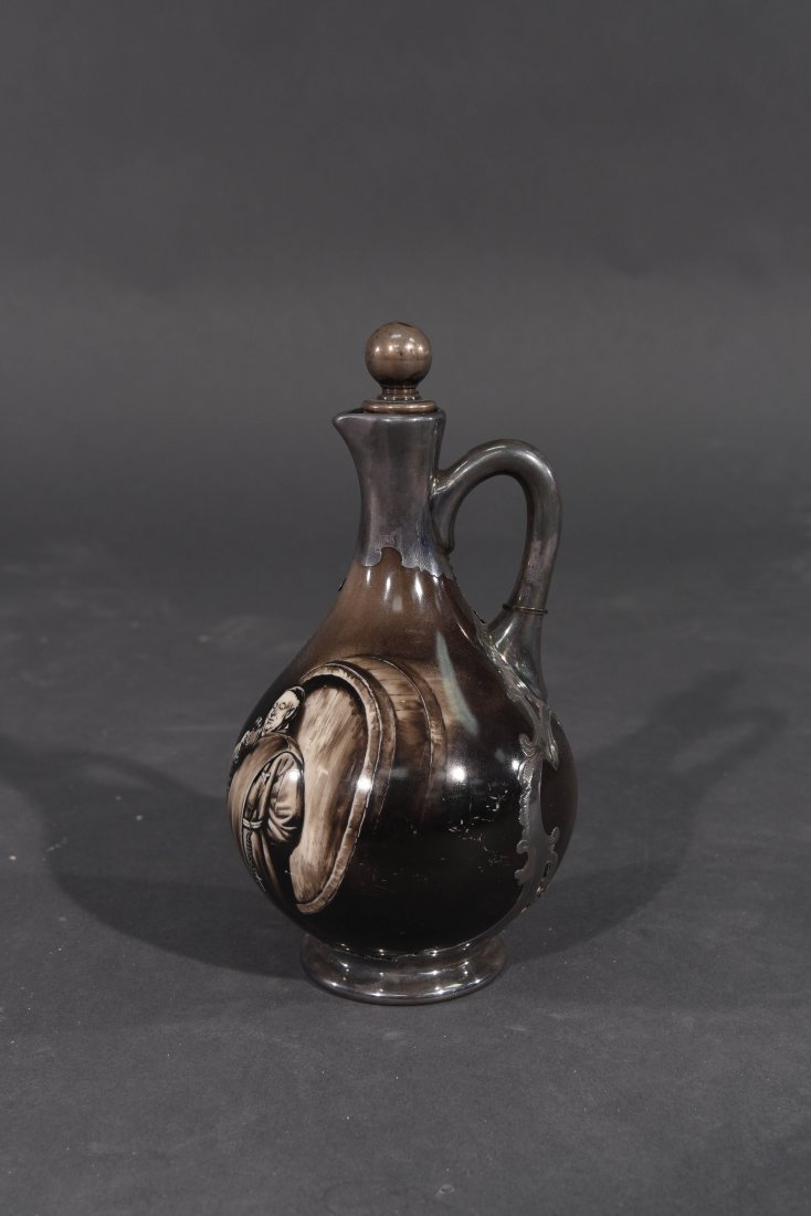 LENOX SILVER OVERLAY DECANTER (1 of 8)