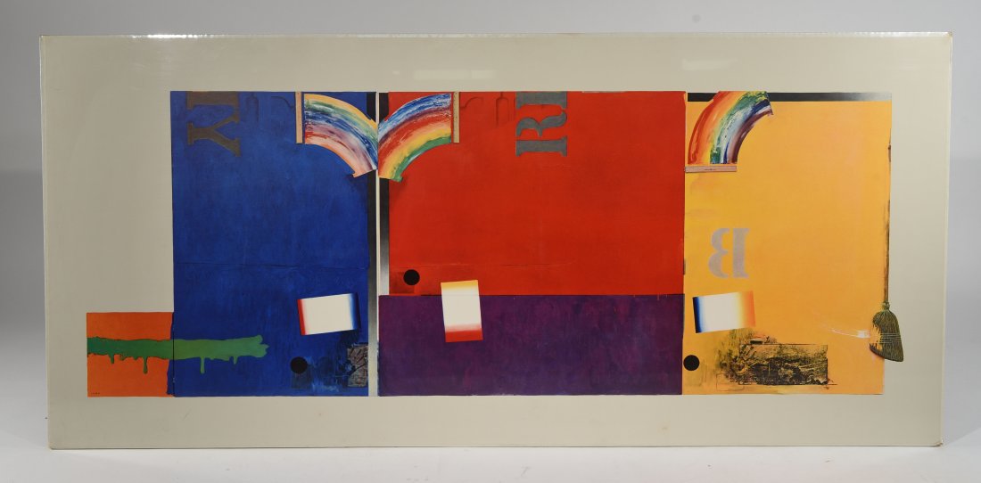 RAUSCHENBERG PRINT (1 of 6)