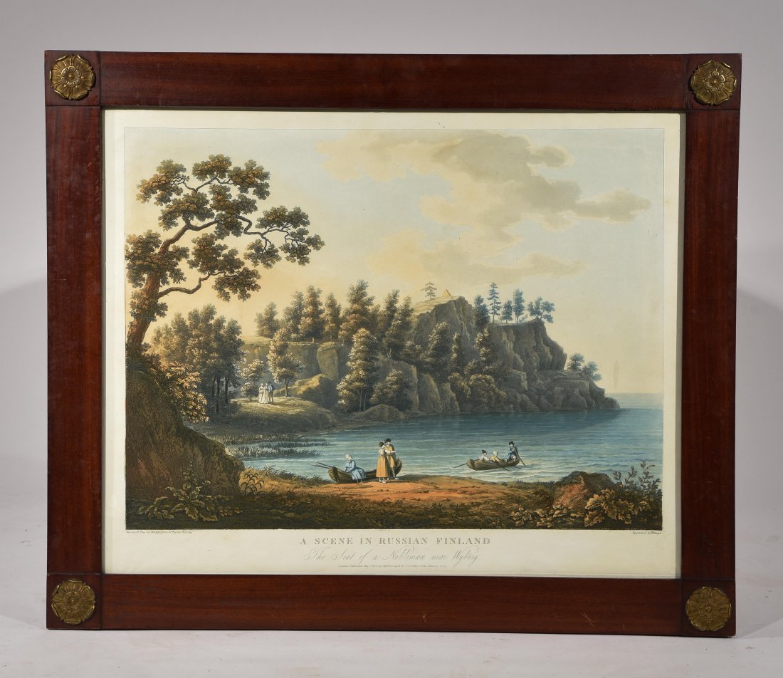 A SCENE IN RUSSIAN FINLAND PRINT (1 of 8)